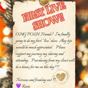 FIRST LIVE SHOW 😳🙏🏼